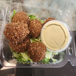 Delicious falafel