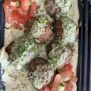 Hummus Plate Falafel