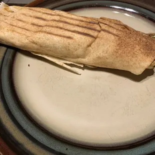 Grilled chicken shawarma