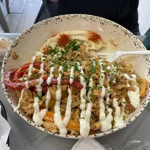 Chicken Shawarma Bowl