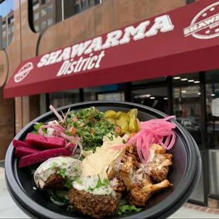 Delicious falafal bowl!
