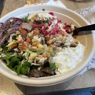Meat Shawarma Bowl - This is sooo good, and very filling. I could eat this everyday!