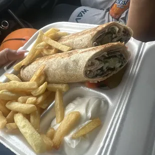 1. Chicken shawarma Sandwich