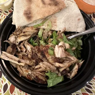 Chicken Shawarma Salad