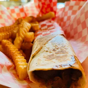 Beef Shawarma wrap