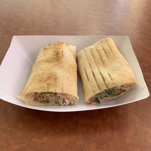 Felafel wrap