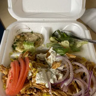 Shwarma Plate