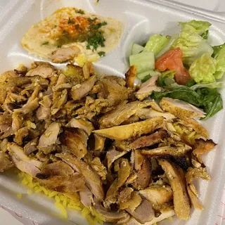 22. Chicken Shawarma Plate