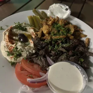 Mix Mixed Shawarma Platter.