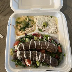 22. Beef Shawarma Plate