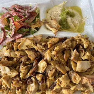 Chicken Shawarma Plate