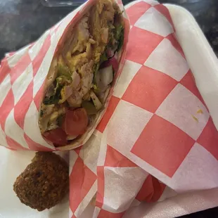 Shawarma Wrap (Chicken) Halal