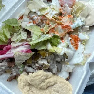 Lamb Shawarma Bowl (Beef/Lamb) Halal