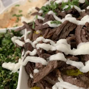 Beef Shawarma Plate