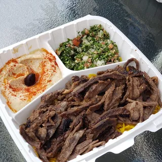 Beef Shawarma Plate