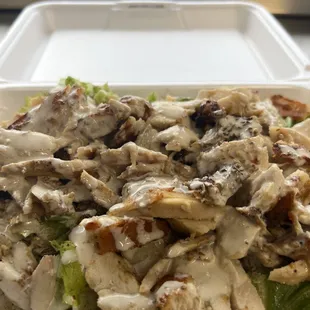 Chicken shawarma bowl
