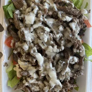 Beef shawarma plater