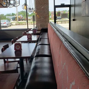 Very clean dining area