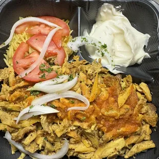 Chicken Shawarma Plate