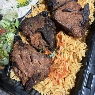 Very dry lamb.  Not as advertised.  See review.