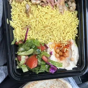 Chicken Shawarma Plate