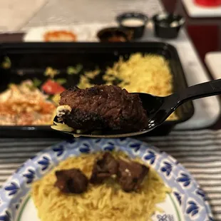 Beef Kabob Plate