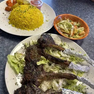 Lamb chops! Yum! Great Flavor!