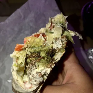 Beef Shawarma wrap