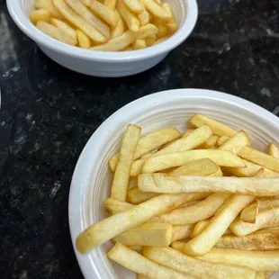 Freshhhh French fries  nice and hot ‍