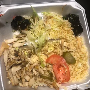 Chicken Shawarma Platter