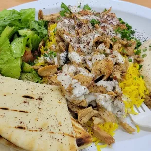 Chicken Shawarma plate