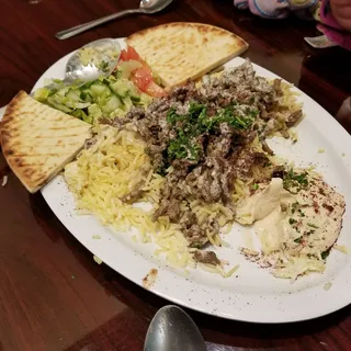 Shawarma plate