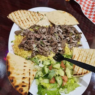 shawarma plate