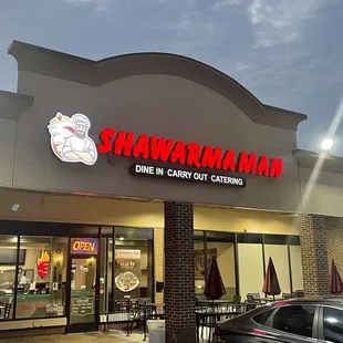 Shawarma man