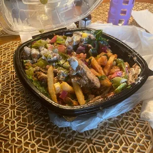 Deja Vu Salad w/Chicken Shawarma