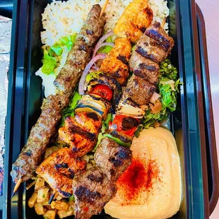 Combo Kabob Plate