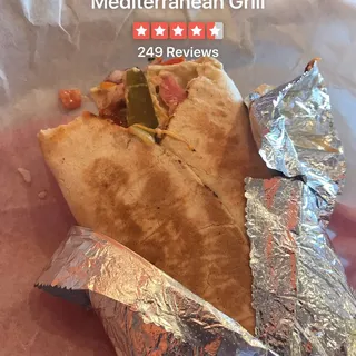 Lamb Shawarma Wrap