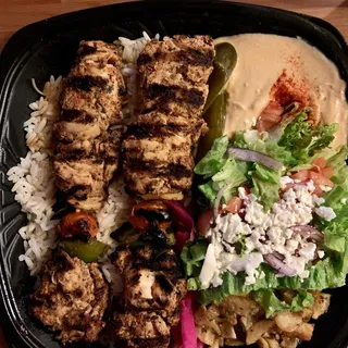 Chicken Kabob Plate