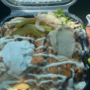 Chicken and Steak Shawarma bowl!