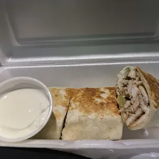 Chicken Shawarma Wrap