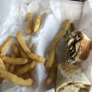 Chicken Shawarma wrap