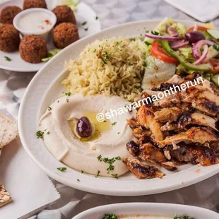 Shawarma platter