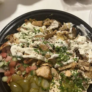 2. Chicken Shawarma Bowl