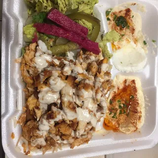 Chicken Shawarma Plate