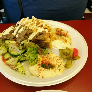 Mixed Shawarma Plate