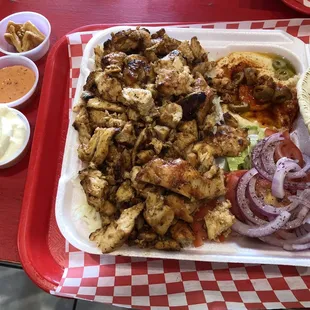 Beef Shawarma Plate