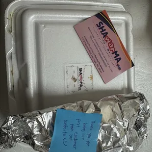 SHAwarMA Wrap