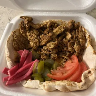 Chicken Shawarma Platter