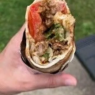 Beef shawarma