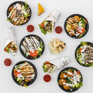 Offering fresh middle eastern cuisine prepared in a variety of ways from wraps to bowls! Don&apos;t forget to check out our delicious side dishes